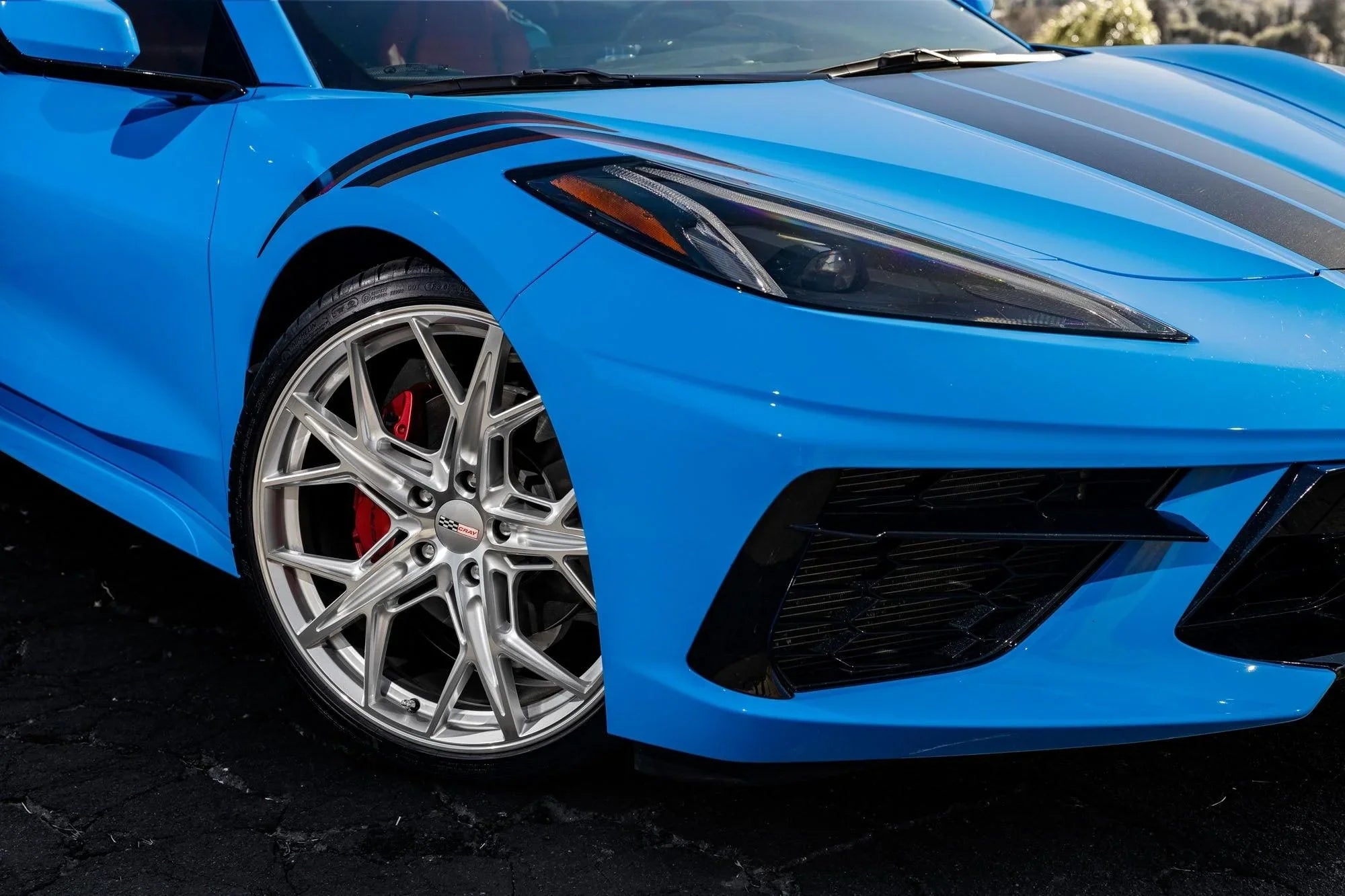 Cray Hammerhead wheels 19x9 / 20x11.5 for C8 Corvette Z51 - Gem Motorsports