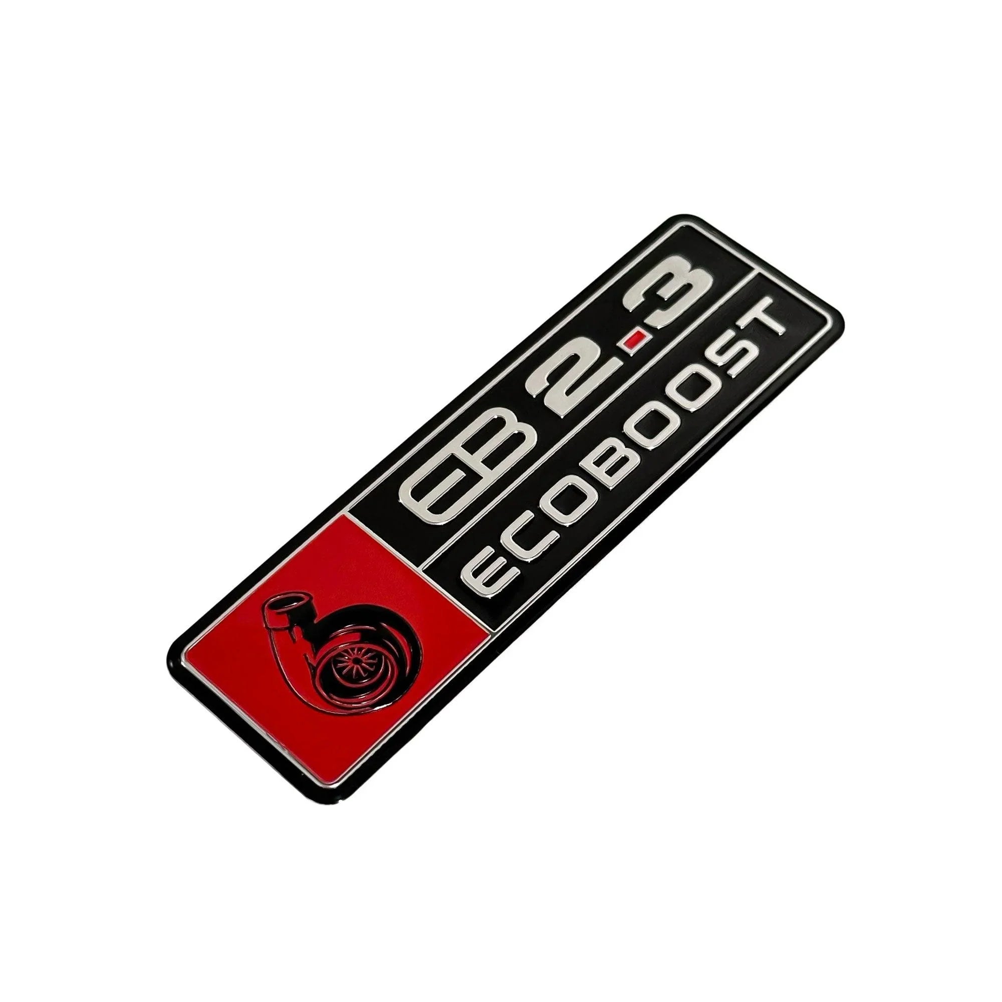 Ecoboost V2 logo Emblem for Dashboard S550 Mustang Ecoboost - Gem Motorsports
