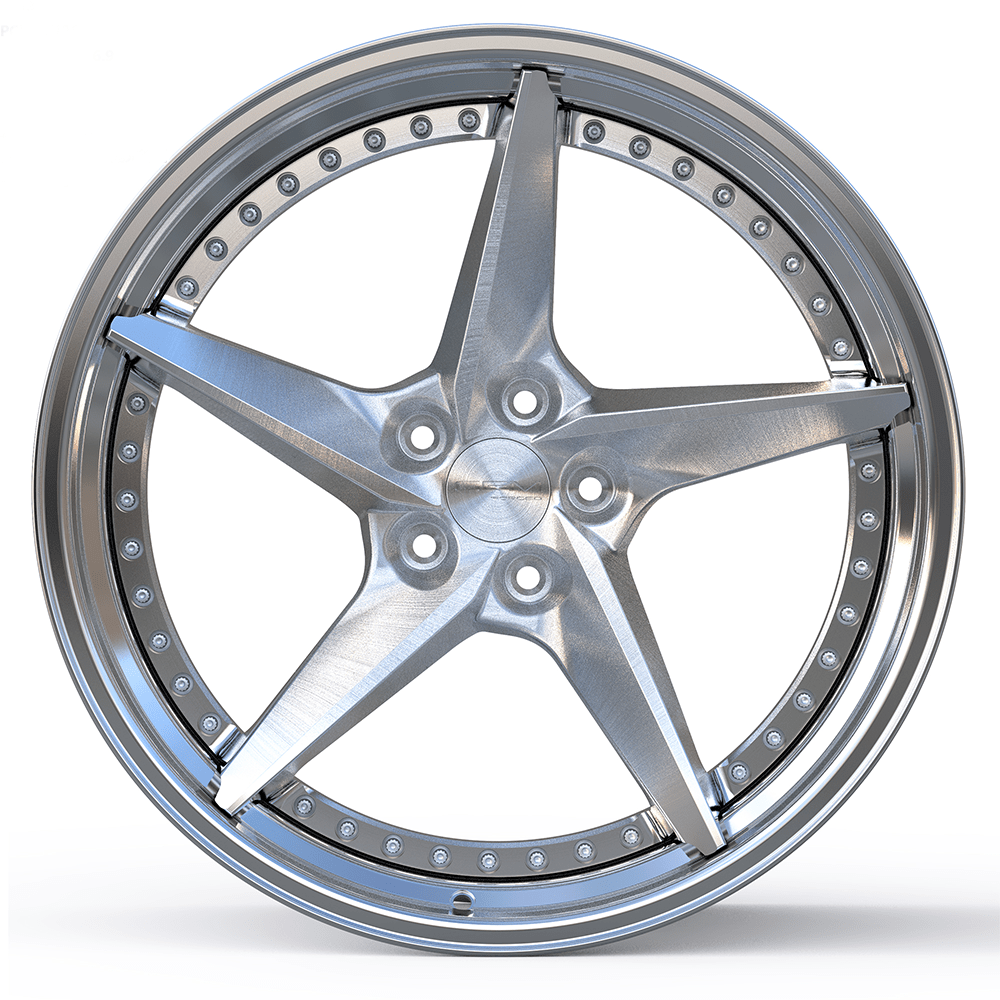 GEM D8E Forged 20X10 / 21x13 wheels for C8 Corvette E-RAY / Z06 / GRAND SPORT - Gem Motorsports