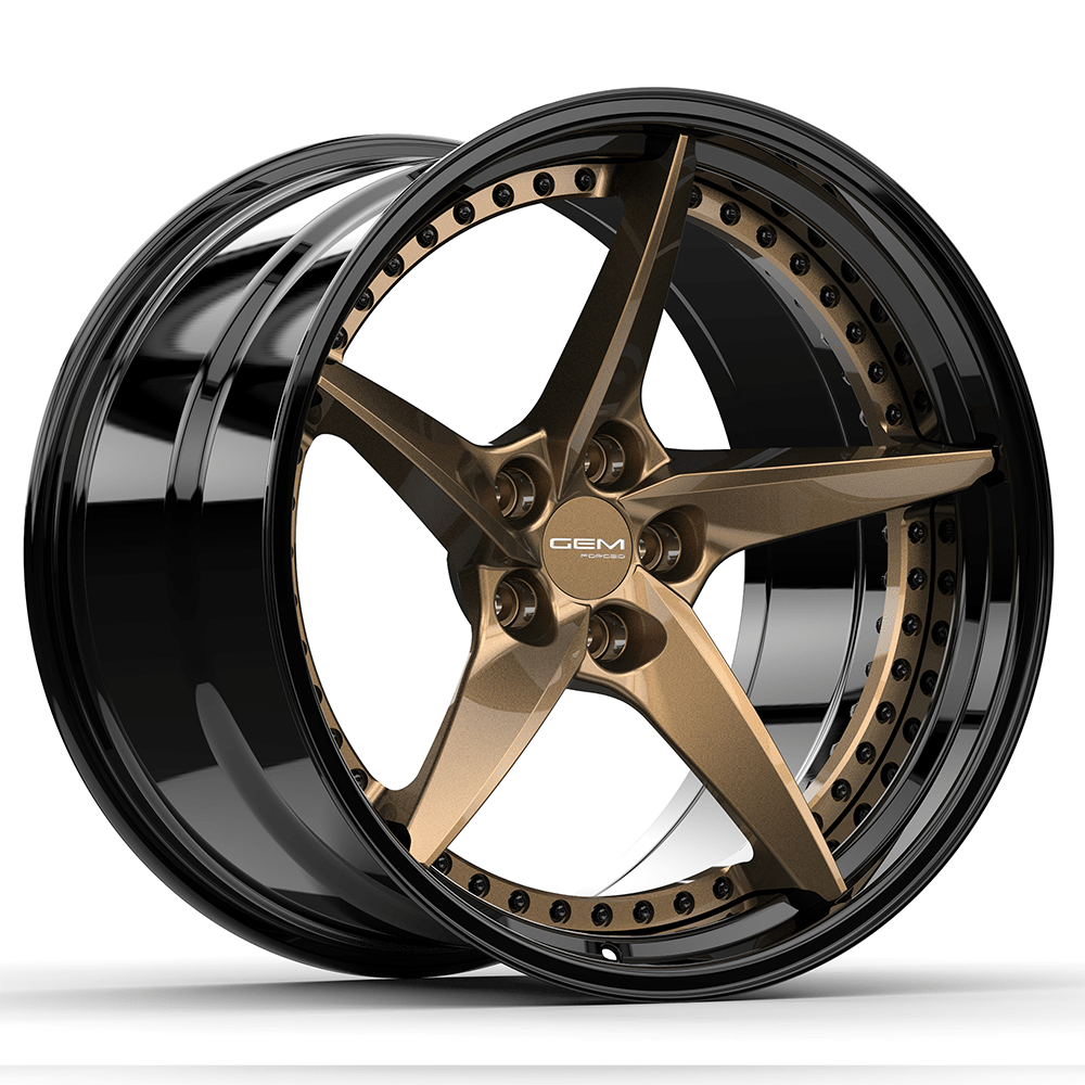 GEM D8E Forged 20X10 / 21x13 wheels for C8 Corvette E-RAY / Z06 / GRAND SPORT - Gem Motorsports