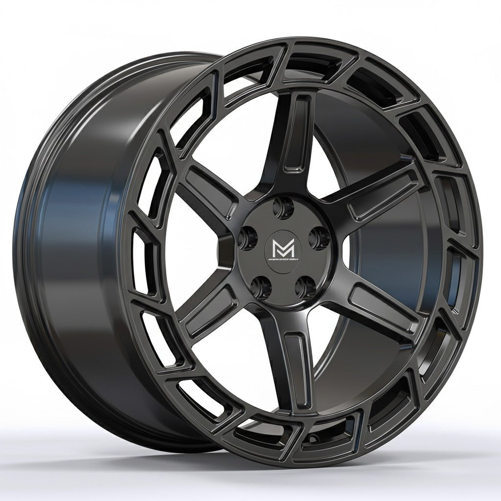 MM AX - 6 Forged wheels 19x10 / 19x11 for Ford Mustang GT, Dark Horse - Gem Motorsports