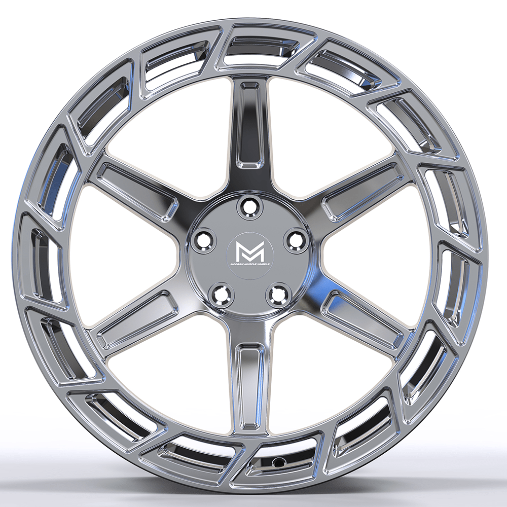MM AX - 6 Forged wheels 19x10 / 19x11 for Ford Mustang GT, Dark Horse - Gem Motorsports