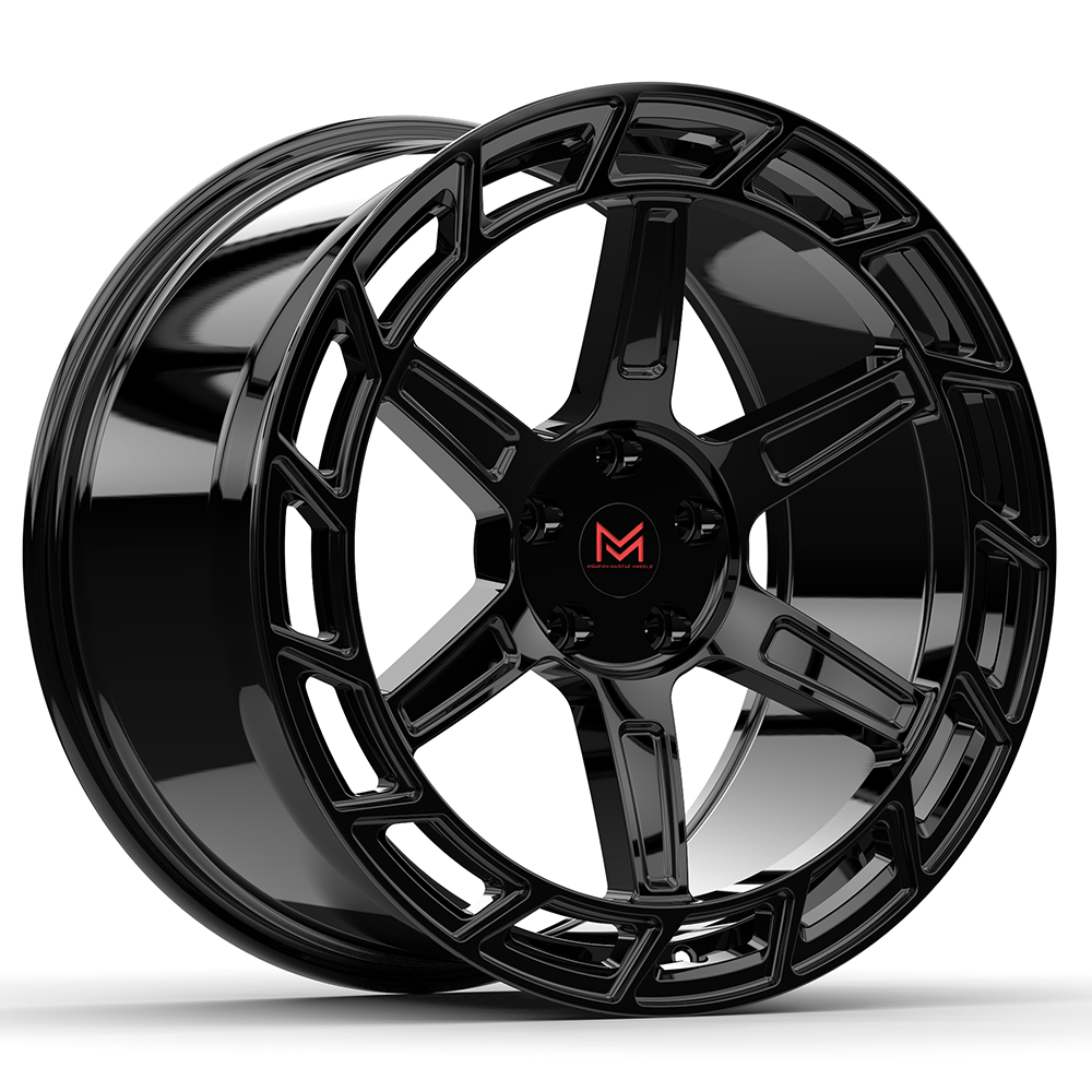 MM AX - 6 Forged wheels 19x10 / 19x11 for Ford Mustang GT, Dark Horse - Gem Motorsports