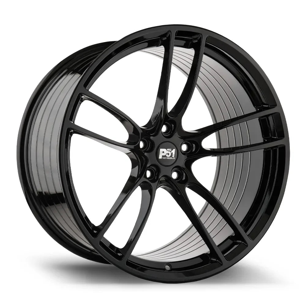 P51 101 19x11 / 19x11.5 wheels for Ford Mustang Shelby GT350/R - Gem Motorsports