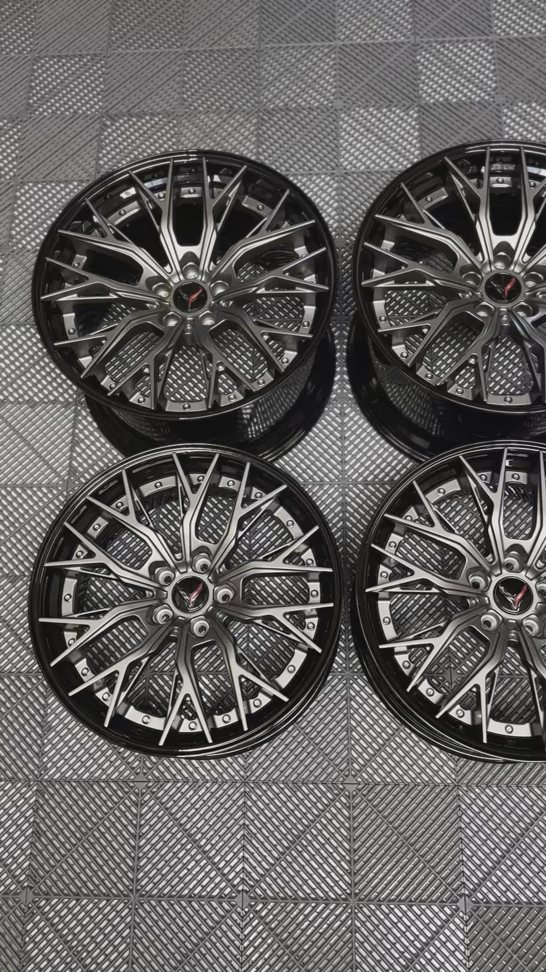 DL10 2-Piece Forged wheels 21x9.5 / 21x10.5 for Tesla Model Y Juniper