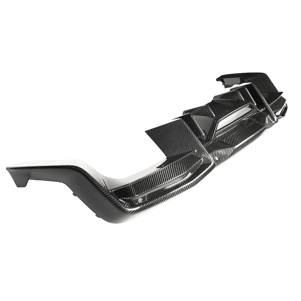 2024+ Ford Mustang S650 Pure Performance LA Carbon Fiber GTL Diffuser | GT / Dark Horse - Gem Motorsports