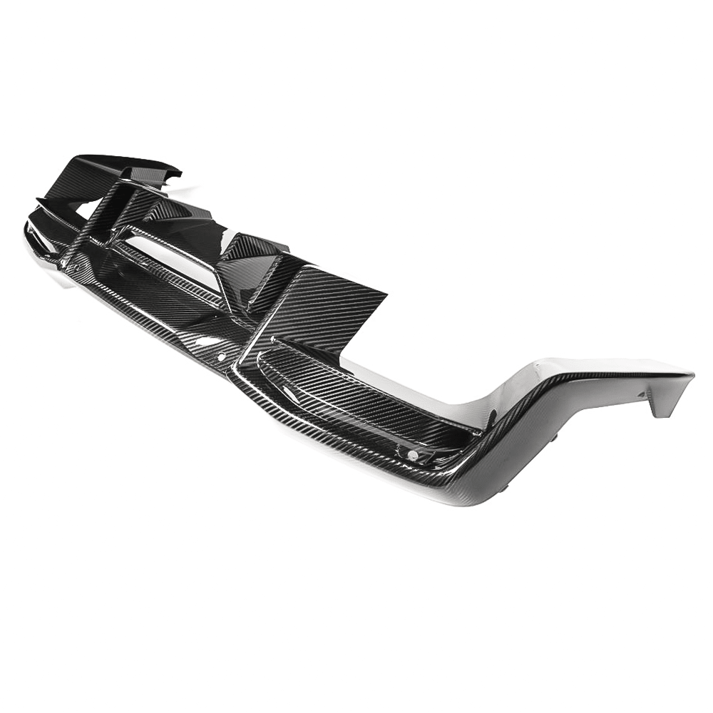 2024+ Ford Mustang S650 Pure Performance LA Carbon Fiber GTL Diffuser | GT / Dark Horse - Gem Motorsports