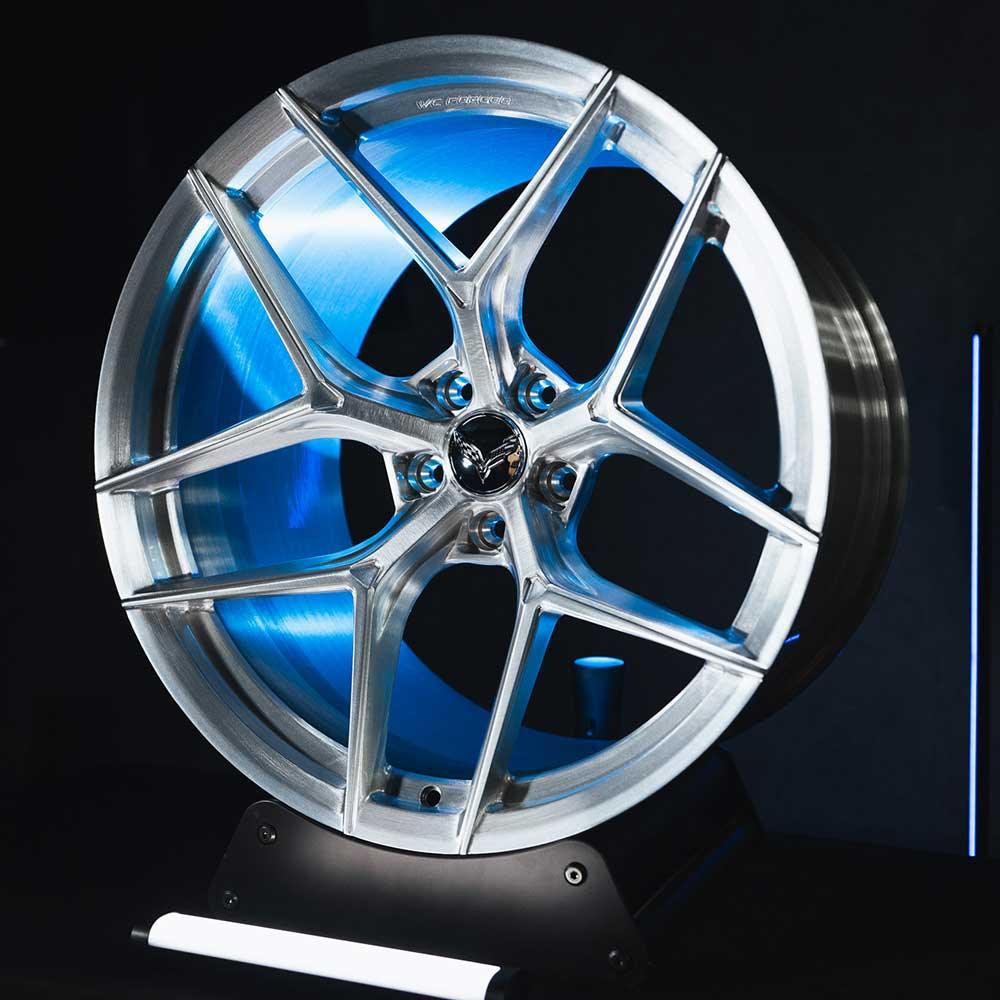 WC Forged WC5 20X10 / 21x13 wheels for C8 Corvette Z06 / ZR1 / E - ray - Gem Motorsports