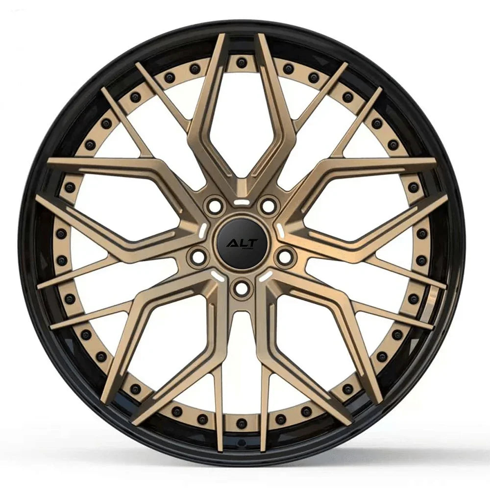DL20 2-Piece Forged wheels 20x9 / 21x12 for C8 Corvette Z51 - Gem Motorsports