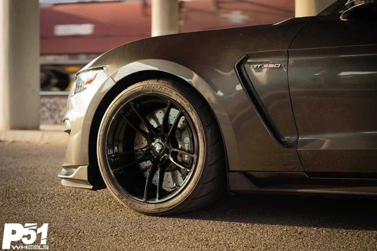 P51 101 19x10 / 19x11 wheels for Ford Mustang GT, ECO, V6 - Gem Motorsports