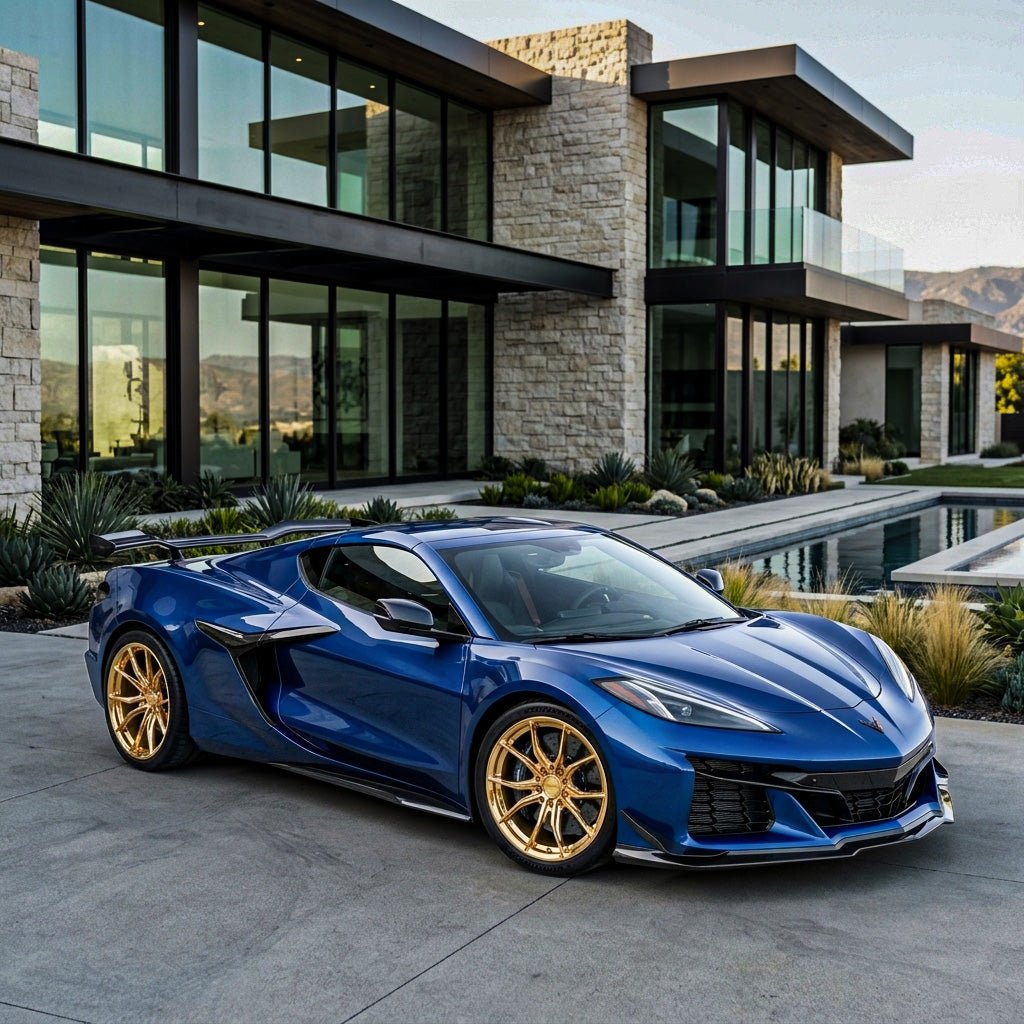 GEM Forged C8G Wheels - Y-Split Forged Monoblock | Gem Motorsports - Gem Motorsports