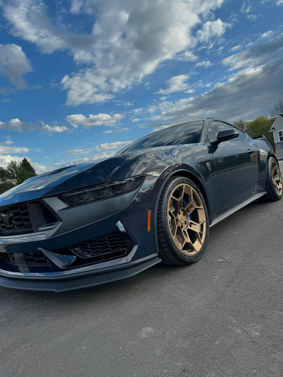 MM M17R Forged GTD Style wheels 19x10 / 19x11 for Ford Mustang GT, Dark Horse - Gem Motorsports