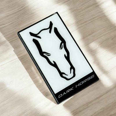 Grill Badge or Decklid Dark Horse logo Emblem S650 Mustang GT S650 - Gem Motorsports