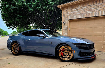 MM M17R Forged GTD Style wheels 19x10 / 19x11 for Ford Mustang GT, Dark Horse - Gem Motorsports