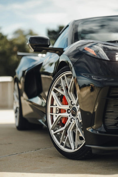 DL20 2-Piece Forged wheels 20X10 / 21X13 for C8 Corvette Z06 / E-RAY - Gem Motorsports