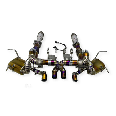 Pure Performance Z Titanium Exhaust for C8 Z06 / ZR1 / Factory Valves