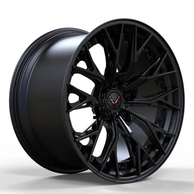 DL10 2 - Piece Forged wheels 20x10 / 21x13 for C8 Corvette Z06 / E - RAY - Gem Motorsports