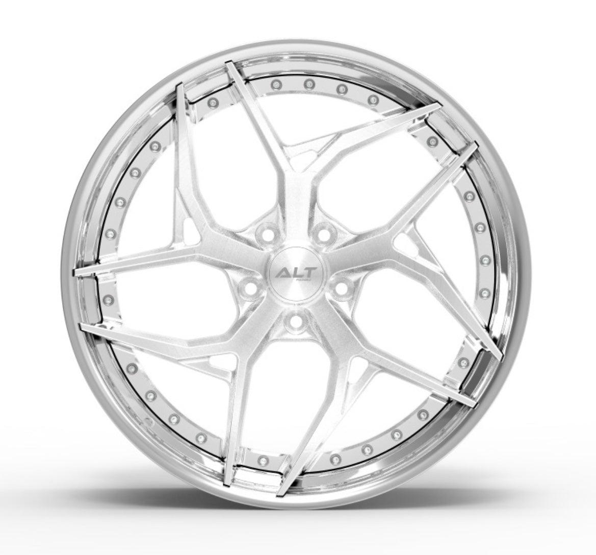 DL12 2-Piece Forged wheels 19x10 / 20x12 for C6 C7 Corvette Z06 Grand Sport - Gem Motorsports