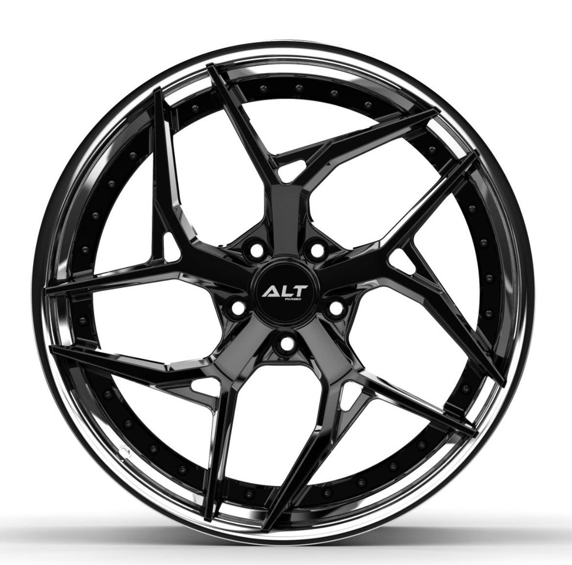 DL12 2-Piece Forged wheels 20x9 / 21x12 for C8 Corvette Z51 - Gem Motorsports