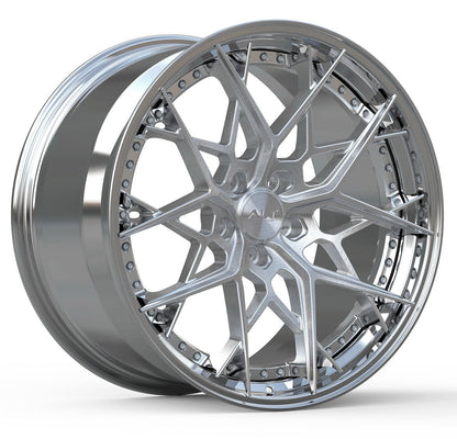 DL15 2 - Piece Forged wheels 19x10 / 20x12 for C6 C7 Corvette Z06 Grand Sport - Gem Motorsports