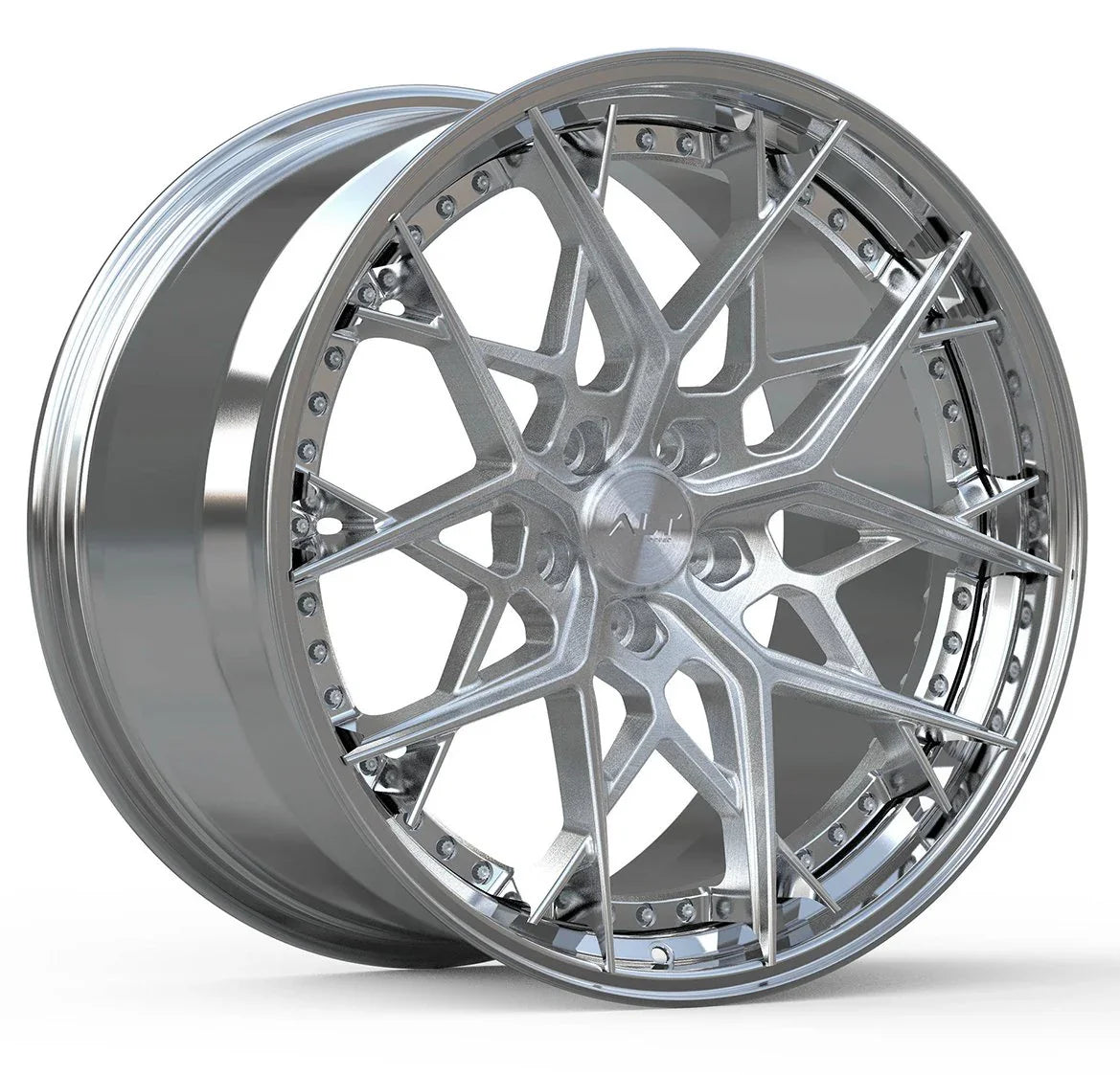 Via Dl Rims DL15 2-Piece Forged wheels 20x10 / 21x13 for C8 Corvette Z06 / E-RAY ...