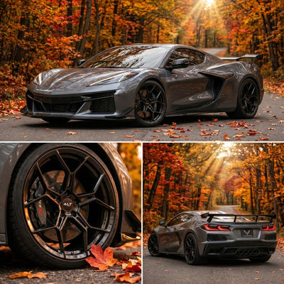 ALT10s Forged 20X10 / 21x13 wheels for C8 Corvette Z06 / E-ray - Gem Motorsports