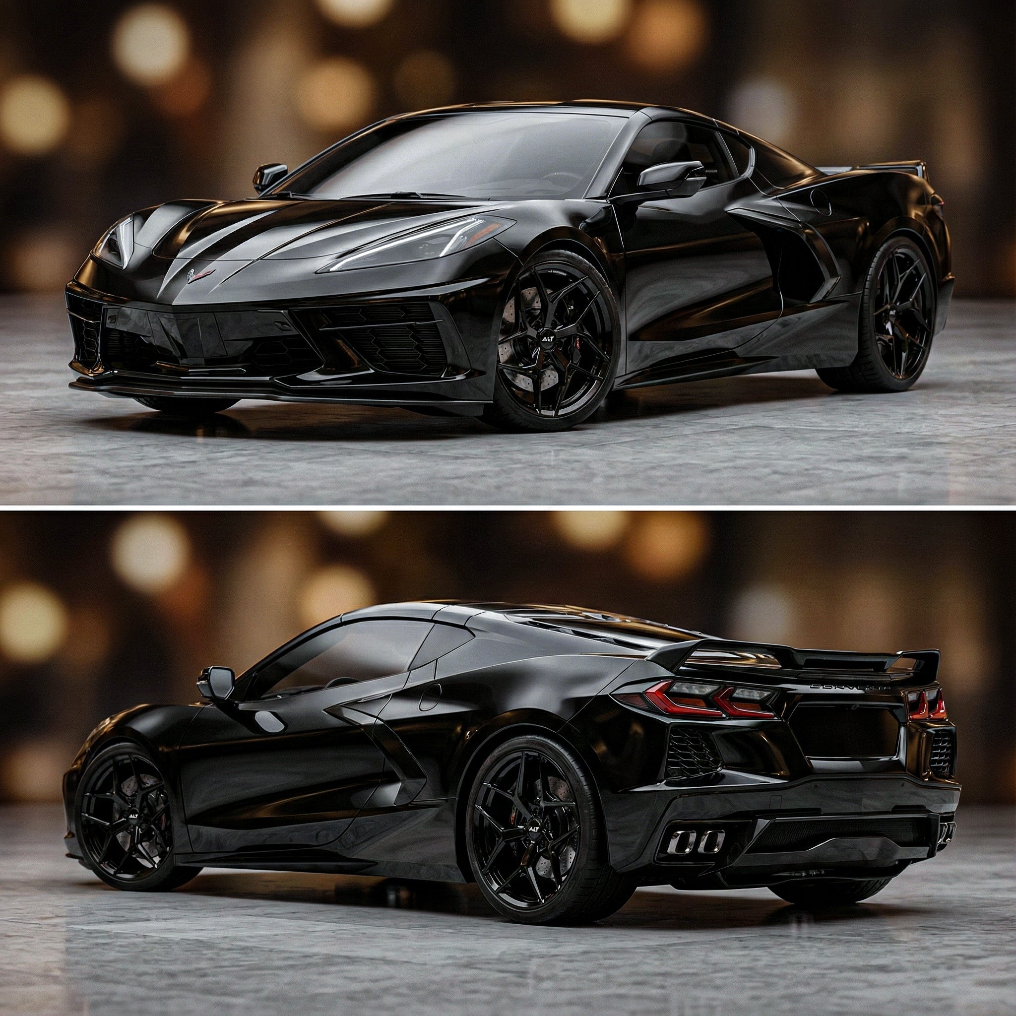 ALT12 Forged 19x8.5 / 20x11 wheels for C8 Corvette Stingray / Z51 - Gem Motorsports