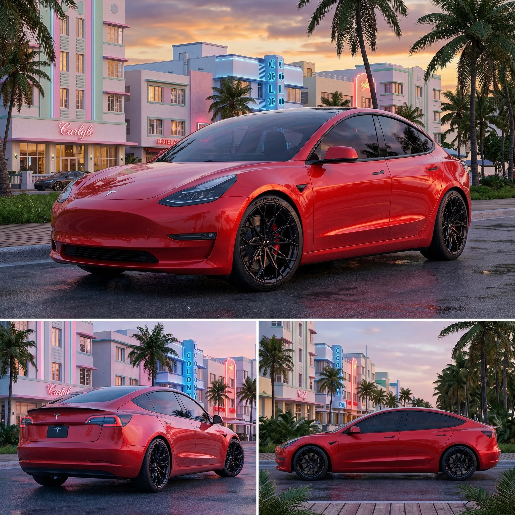 ALT Forged ALT14 20x9 / 20x10.5 wheels for Tesla Model 3 - Gem Motorsports