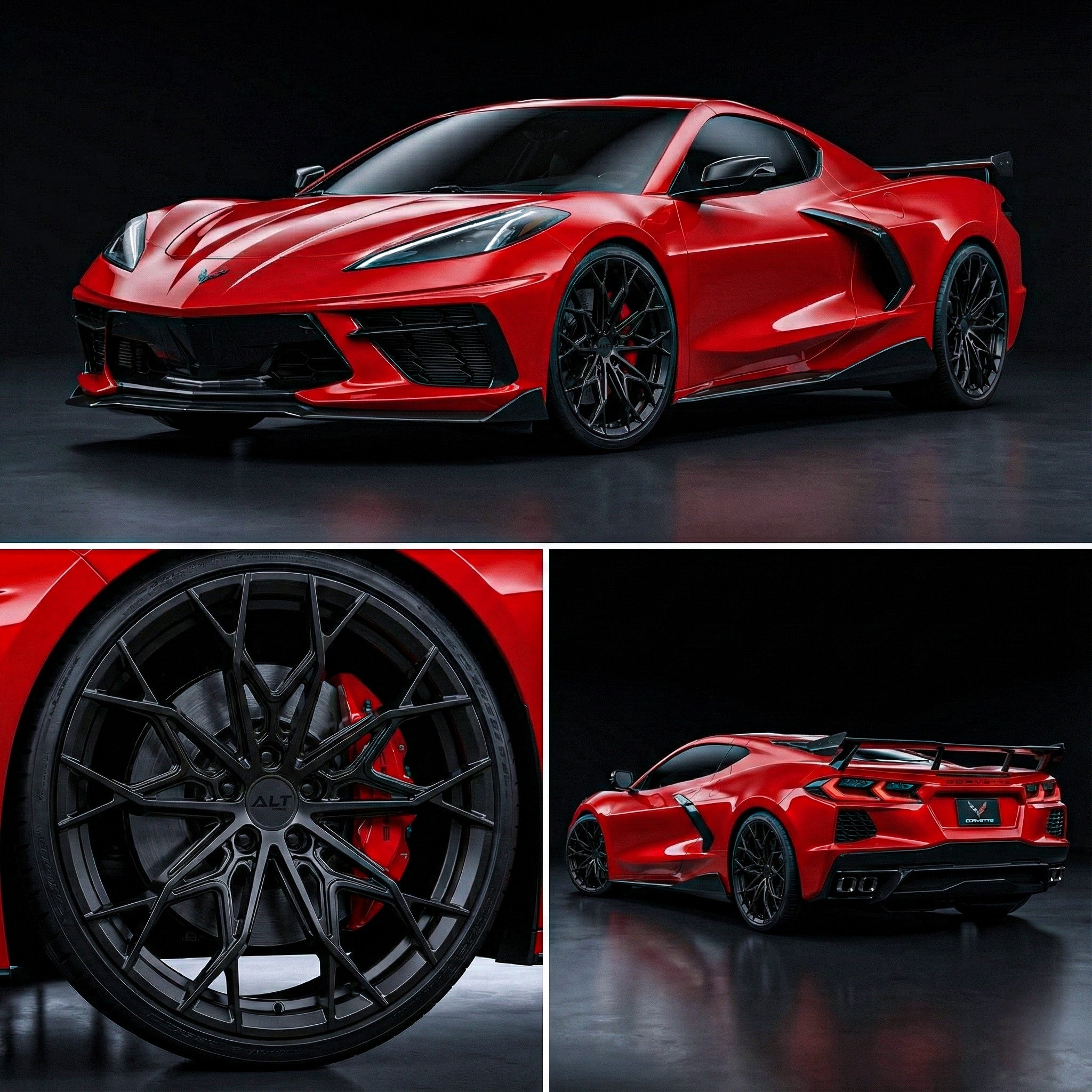 ALT Forged ALT14 19x8.5 / 20x11 wheels for C8 Corvette Stingray / Z51 - Gem Motorsports