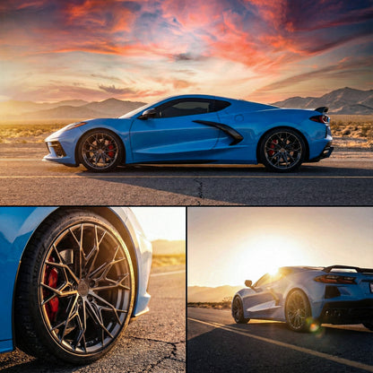 ALT Forged ALT14 19x8.5 / 20x11 wheels for C8 Corvette Stingray / Z51 - Gem Motorsports