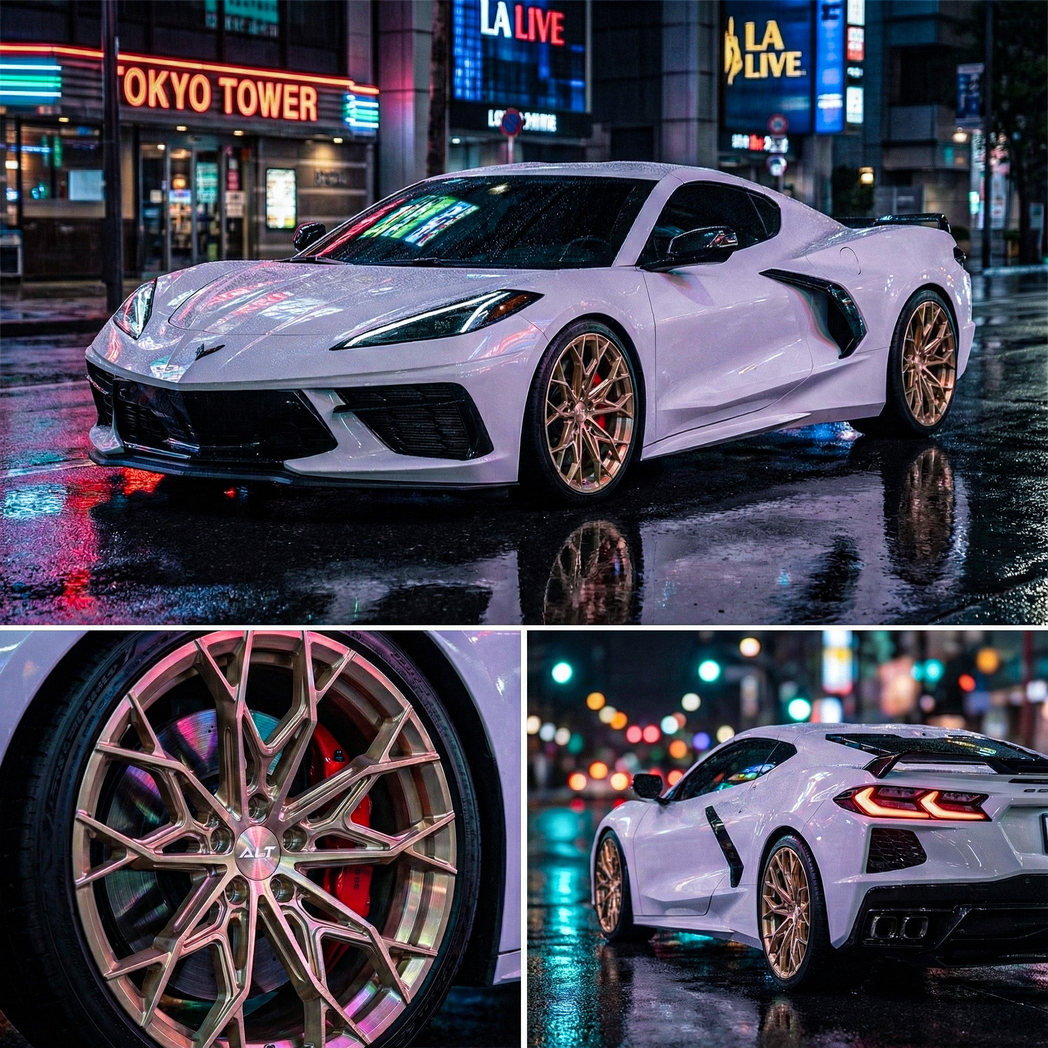 ALT Forged ALT14 19x8.5 / 20x11 wheels for C8 Corvette Stingray / Z51 - Gem Motorsports