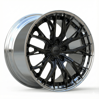 DL10 2 - Piece Forged wheels 20x10 / 21x13 for C8 Corvette Z06 / ZR1 / E - ray - Gem Motorsports
