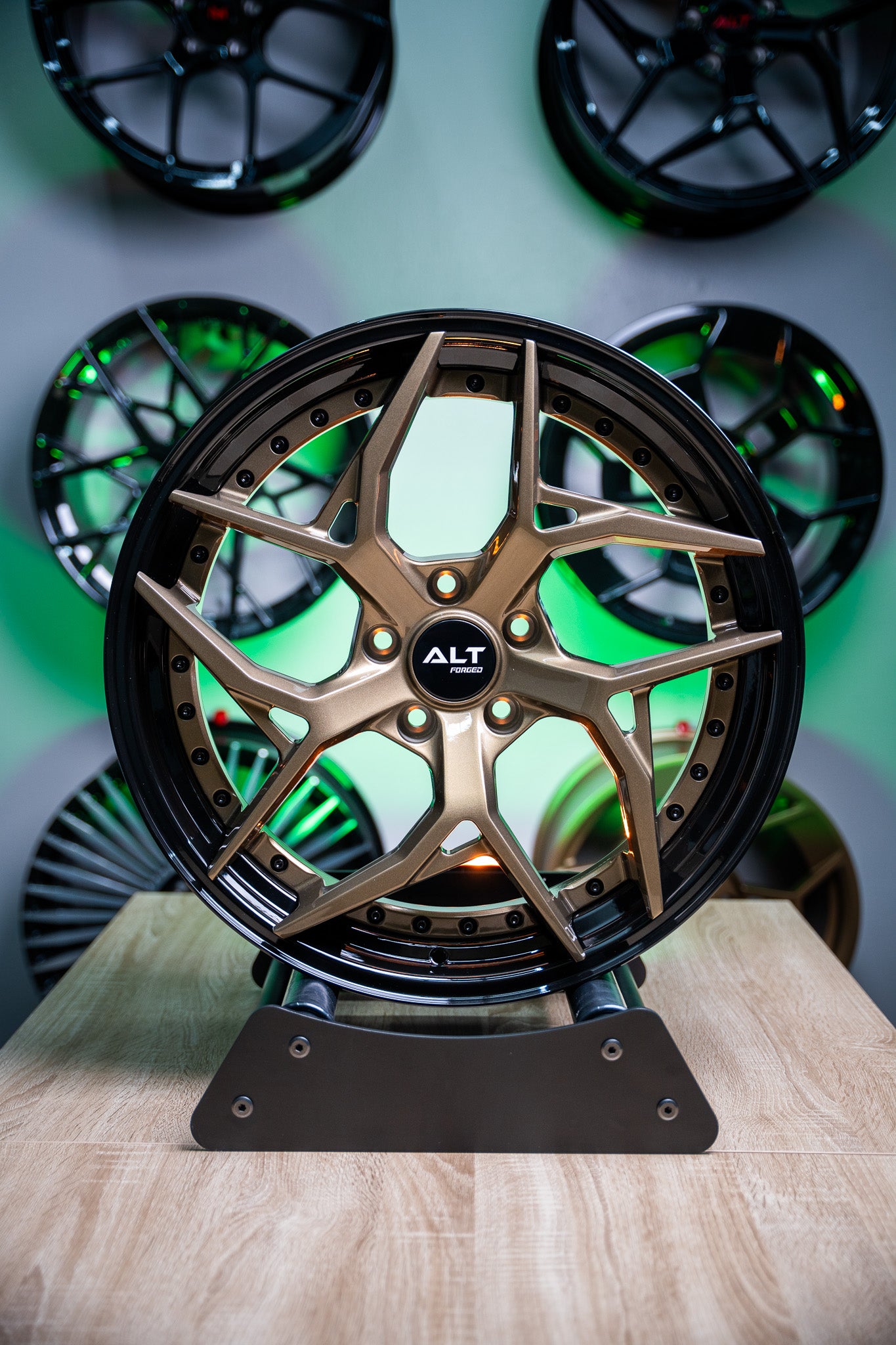 DL12 2 - Piece Forged wheels 19x8.5 / 20x11 for C8 Corvette Stingray / Z51 / Base - Gem Motorsports