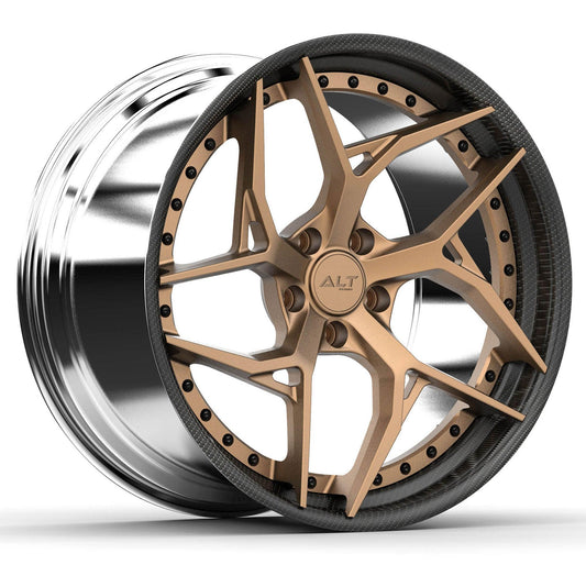 DL12 2-Piece Forged wheels 20x9 / 21x12 for C8 Corvette Z51 - Gem Motorsports