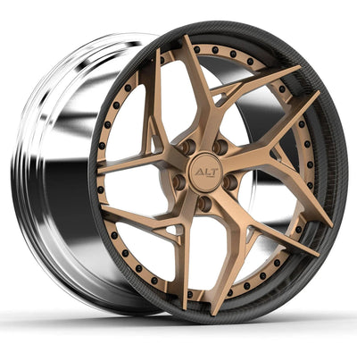DL12 2-Piece Forged wheels 19x10 / 20x12 for C6 C7 Corvette Z06 Grand Sport - Gem Motorsports