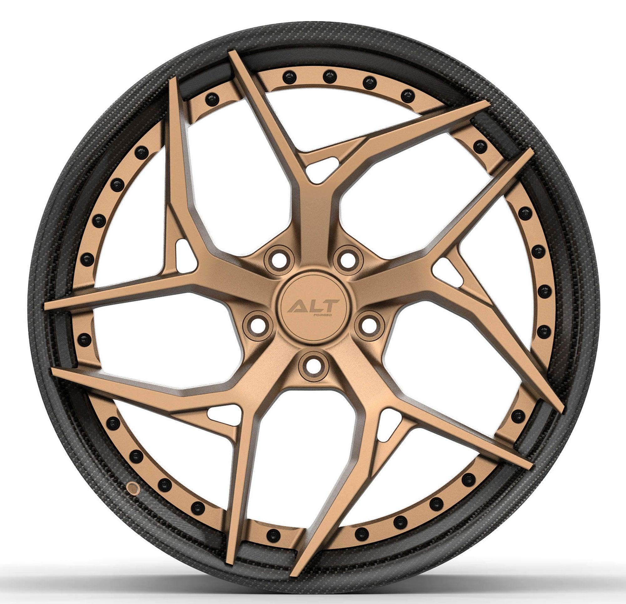 DL12 2-Piece Forged wheels 20x9 / 21x12 for C8 Corvette Z51 - Gem Motorsports