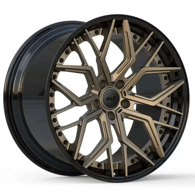 DL20 2-Piece Forged wheels 20X10 / 21X13 for C8 Corvette Z06 / E-RAY - Gem Motorsports