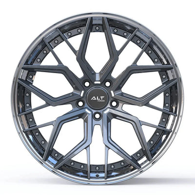 DL20 2-Piece Forged wheels 20X10 / 21X13 for C8 Corvette Z06 / E-RAY - Gem Motorsports
