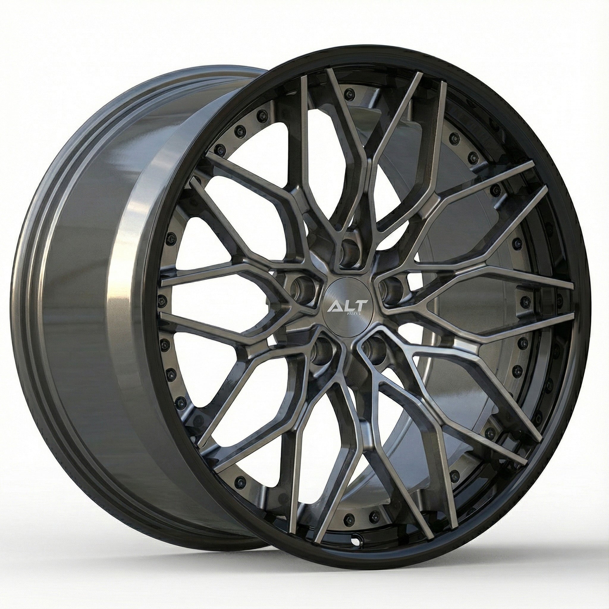 ALT DL-28 Forged 20X10 / 21x13 wheels for C8 Corvette Z06 / ZR1 ALT DL-28 Forged 20X10 / 21x13 wheels for C8 Corvette Z06 / ZR1