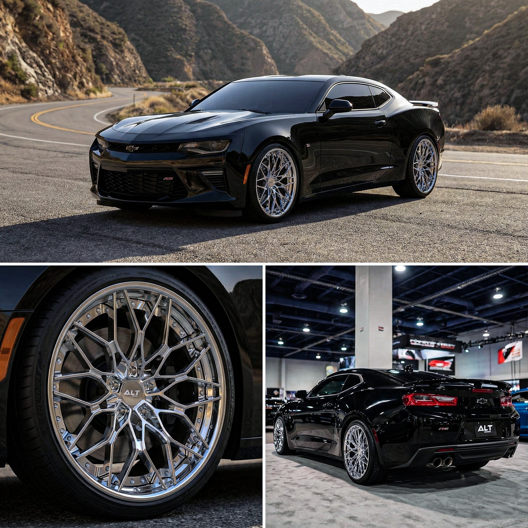 ALT DL - 28 Forged wheels 20x10 / 20x11 for Chevrolet Camaro RS SS ZL1 1SS 2SS - Gem Motorsports
