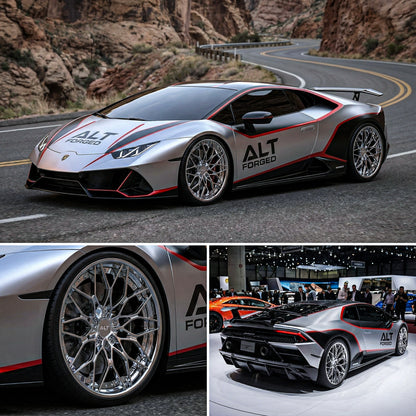 ALT DL - 28 Forged 20x9 / 21x12 wheels for Lamborghini Huracan EVO LP Tecnica - Gem Motorsports