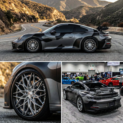 ALT DL - 28 Forged 20x9.5 / 21x12 wheels for Porsche 911 992 Carrera S GT3 GT3RS - Gem Motorsports