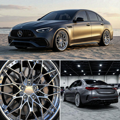 ALT DL - 28 Forged 19x8.5 / 19x9.5 wheels for Mercedes C43 AMG - Gem Motorsports