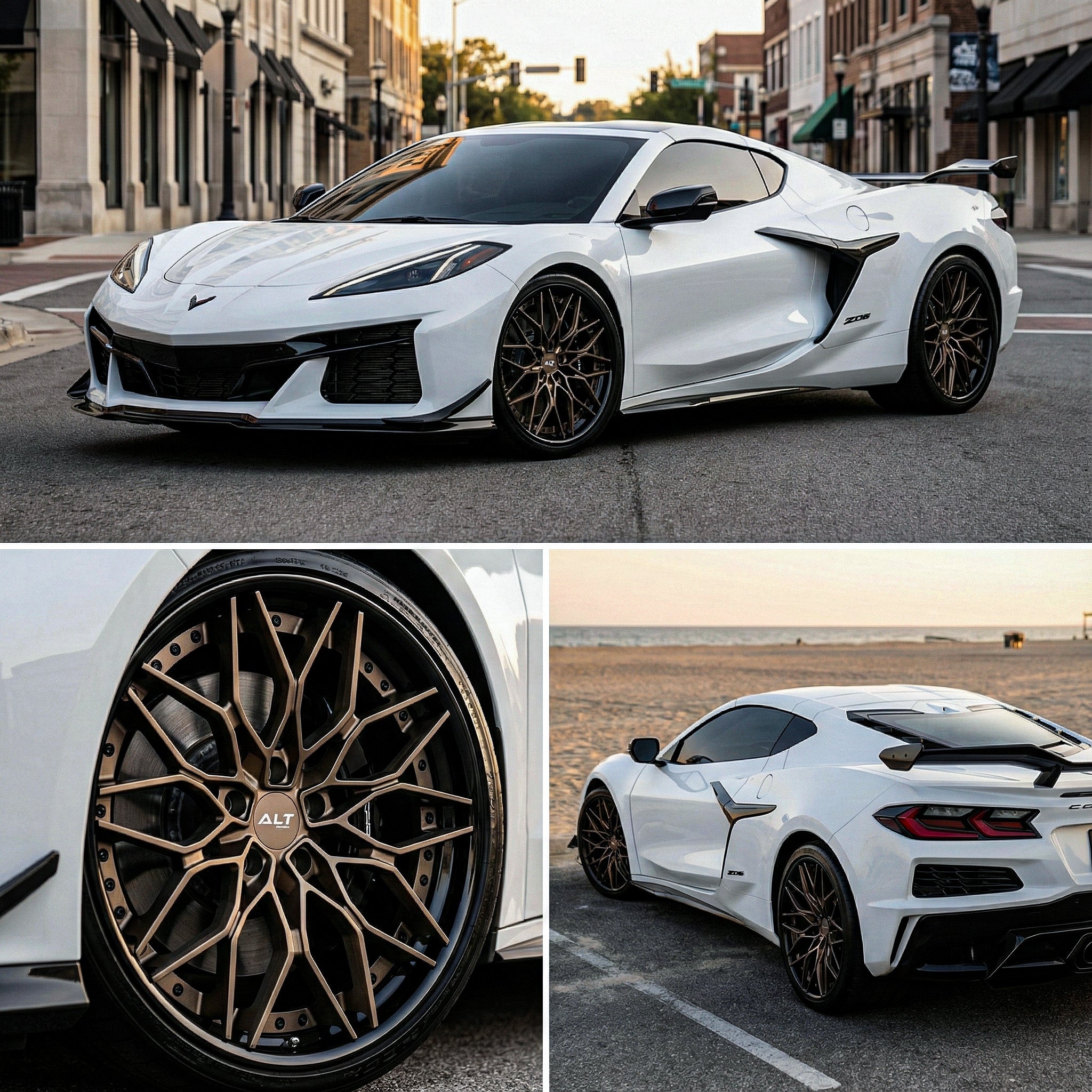 ALT DL - 28 Forged 20X10 / 21x13 wheels for C8 Corvette Z06 / ZR1 / E - ray - Gem Motorsports