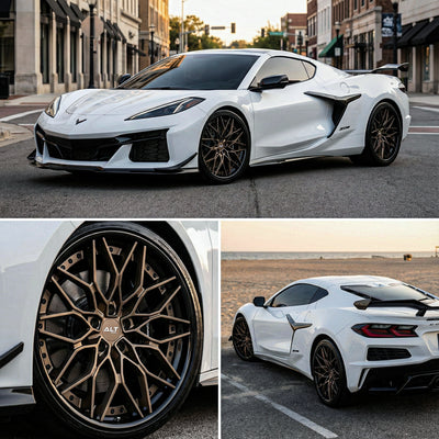 ALT DL - 28 Forged 20X10 / 21x13 wheels for C8 Corvette Z06 / ZR1 / E - ray - Gem Motorsports