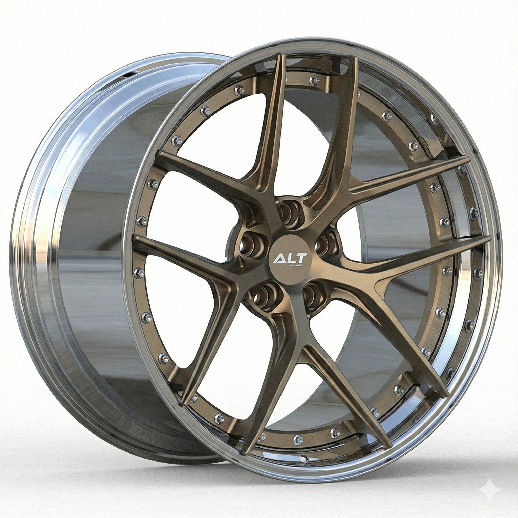 ALT DL - 5 Forged 21x9.5 / 21x10.5 wheels for Tesla Model Y Juniper - Gem Motorsports