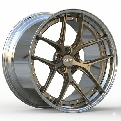 ALT DL - 5 Forged 21x9.5 / 21x10.5 wheels for Tesla Model Y Juniper - Gem Motorsports