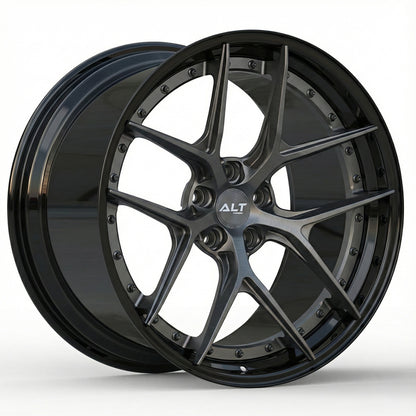 ALT DL - 5 Forged 21x9.5 / 21x10.5 wheels for Tesla Model Y Juniper - Gem Motorsports