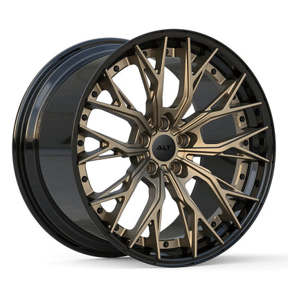 DL10 2 - Piece Forged wheels 19x8.5 / 20x11 for C8 Corvette Stingray / Z51 - Gem Motorsports