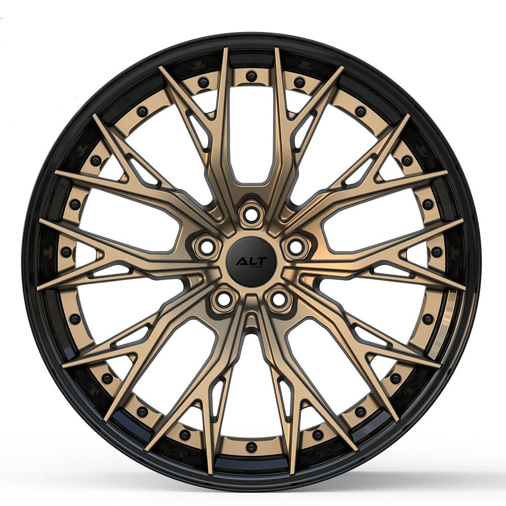 DL10 2 - Piece Forged wheels 19x8.5 / 20x11 for C8 Corvette Stingray / Z51 - Gem Motorsports